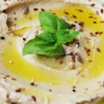 homemade hummus