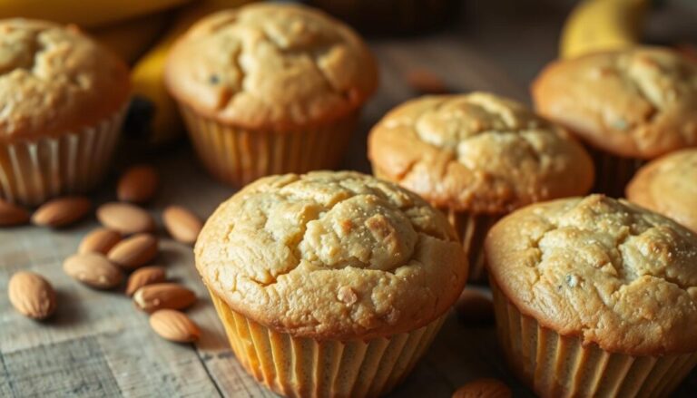 Almond Flour Banana Muffins