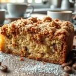 cinnamon streusel coffee cake