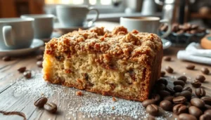 Easy Homemade Cinnamon Streusel Coffee Cake Recipe