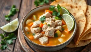 Easy Sopa de Pollo Recipe: Mexican Chicken Soup